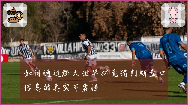 如何通过烽火世界杯竞猜判断盘口信息的真实可靠性