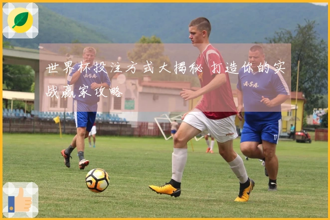 世界杯投注方式大揭秘 打造你的实战赢家攻略